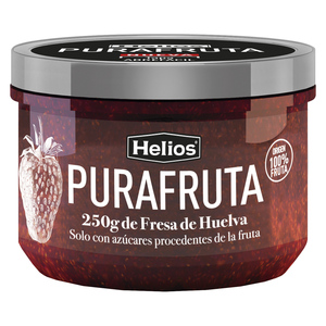 Helios Purafruta Fragola 250G 100% Zucchero di Frutta da Frutta - Product Image 1
