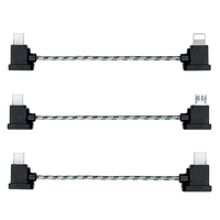 Kabel Data untuk DJI Mini 3 Pro/Mavic 3 Classic/Mini 2/Air 2S/OSMO Pocket 2 IOS Konektor Kabel Adaptor Tipe C Ponsel Tablet