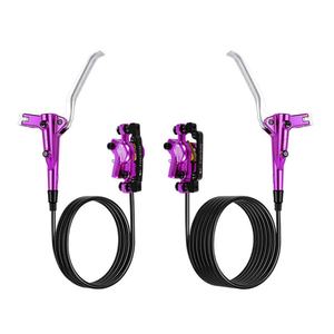 Frein à disque hydraulique intégré super léger BOLANY pour VTT, frein à huile à double piston, étrier hydraulique intégré, dissipation <span class=keywords><strong>de</strong></span> chaleur, plaquettes <span class=keywords><strong>de</strong></span> frein - Product Image 4