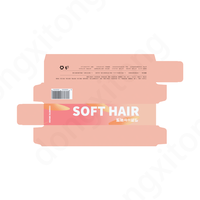 OEM Logo Personnalisé Kraft Rouge À Lèvres Tubes Mat Stratification Papier Boîte pour Rouge À Lèvres Baume À Lèvres Brillant À Lèvres Crème Visage Gaufrage Blush