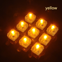 Mini-lampe LED carrée enfichable, accessoire d'éclairage électronique pour tapis, lampe décorative DIY