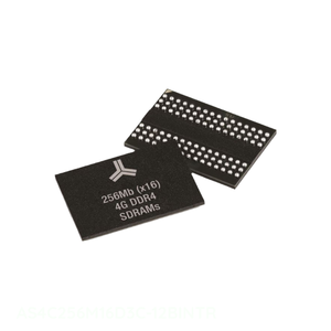 ชิ้นส่วนอิเล็กทรอนิกส์ความจำ96 TFBGA ช่องผู้ผลิต AS4C256M16D3C-12BINTR - Product Image 1