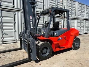 HELI <strong>Forklift</strong> 7ton <strong>Forklift</strong> CPCD70 Articulated <strong>Forklift</strong> with Desert Tires Spare Parts - Product Image 2