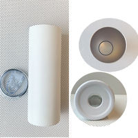 Entrepôt aux États-Unis stocké 20oz Gobelet blanc de sublimation mate en acier inoxydable isolé gobelet mat avec paille