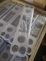 Échangeur de chaleur à plaques en acier inoxydable pour le brassage domestique 20/30/40/60 refroidisseur à plaques écologique alimenté au gaz (GPL)
