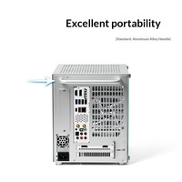 Casing Mini ITX Portabel BenNiu U25 Sea View Room 11L dari Aluminium Alloy, Transparan Samping, Pendingin Udara, Non-matx/TK0