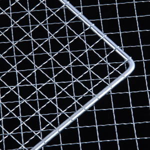 Grille de barbecue en acier inoxydable 304 316 de qualité alimentaire, carrée et ronde, pour charbon et gaz - Product Image 4