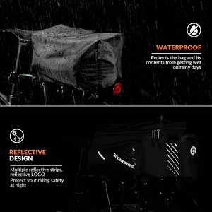 Muestra Gratuita, Bolsa de Bicicleta Grande Personalizada con Logotipo al por Mayor, Bolsa de Transporte para Bicicleta, Bolsa para Cuadro de Bicicleta, Bolsas Laterales Traseras - Product Image 5