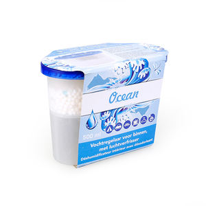 500ML 7,7 Oz Caja de deshumidificación seca sin perfume para el hogar Erradicar el olor Cajas absorbentes de humedad interior para armario Baños Cocina - Product Image 2