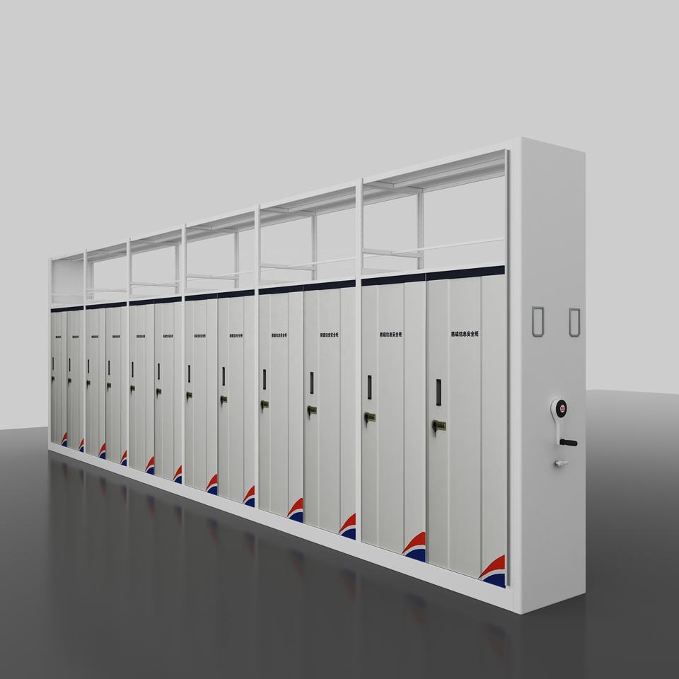 Outdoor Filing Rack High-Density Mobile Archive Shelving System Adjustable Steel Filing ...