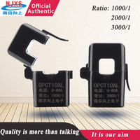 Transformateur de courant miniature à noyau divisé haute performance OPCT10AL 1000/1 2000/1 3000/1 CTS d'impulsion haute fréquence