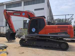 La Corée du Sud a fabriqué la pelle sur chenilles Doosan DX300 30 tonnes Doosan Deawoo DX300LC DX300LCA moteur Cummins pelle d'occasion 6 cylindres - Product Image 3