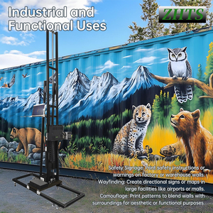 Imprimante murale intelligente XP600 Dispositif à jet d'encre pour l'art personnalisé et la décoration intérieure pour les maisons et les bureaux - Product Image 6