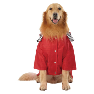 Qiqu, suministros <span class=keywords><strong>para</strong></span> mascotas, diseñador personalizado, impermeable <span class=keywords><strong>para</strong></span> mascotas, chaqueta de <span class=keywords><strong>lluvia</strong></span> con cremallera de doble capa <span class=keywords><strong>para</strong></span> <span class=keywords><strong>perros</strong></span> con capucha, Poncho impermeable <span class=keywords><strong>para</strong></span> <span class=keywords><strong>perros</strong></span>, novedad de 2024 - Product Image 2