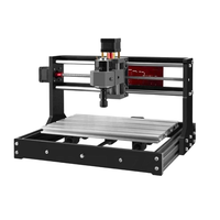 3018 Pro Laser CNC routeur double usage petit trois axes automatique gravure simple Double pour la maison travail du bois Relief Grbl utilisé