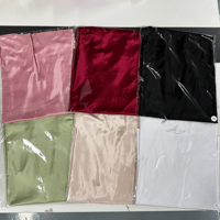 ODM Robe de nuit sexy de luxe pour femme en satin de soie, unie, col en V, sans manches, avec short, tenue de nuit, robe de mariée ou de demoiselle d'honneur