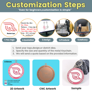 공장 맞춤형 아연 합금 피클볼 테마 키체인, 프로모션 기념품 선물용 인쇄 및 각인된 개인 맞춤 에나멜 마감 - Product Image 3