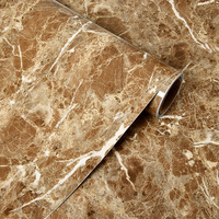 Autocollants muraux en marbre PVC auto-adhésifs, décalcomanies et carreaux pour la décoration intérieure-Facile à décoller et à coller pour un intérieur élégant