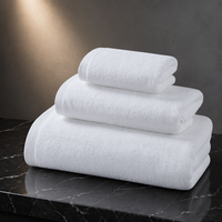 Lot de serviettes de bain de luxe pour hôtel 5 étoiles, en coton blanc doux, 70x140cm et 100x200cm, avec logo brodé, grandes serviettes de bain pour hôtel