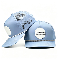 Gorra de Béisbol y Golf Personalizada, Transpirable, Impermeable, de Secado Rápido, con Malla de Alta Calidad y Perforaciones Láser