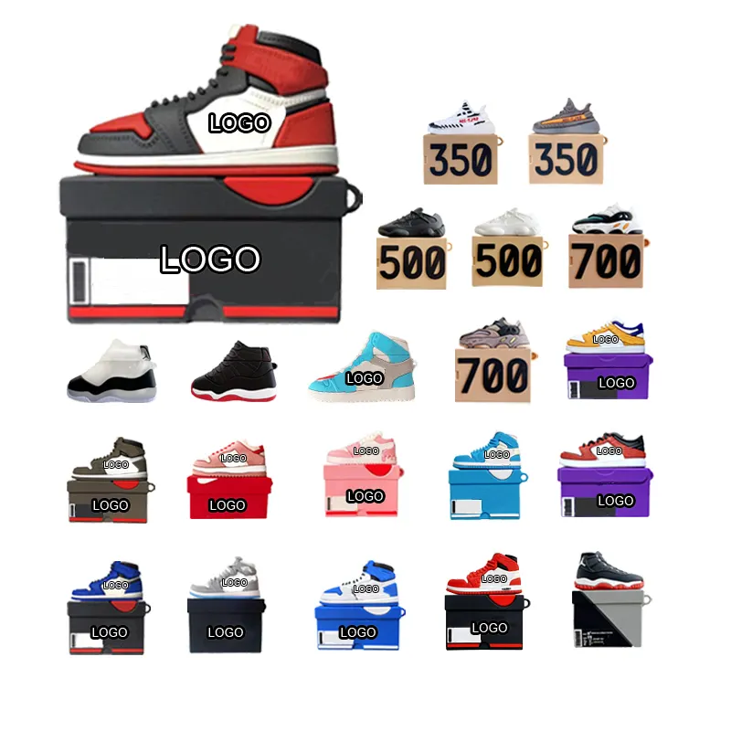 Дизайнерские кроссовки aj для Airpod Pro, чехол с 3d зарядкой, силиконовая коробка для обуви AirJordan, Роскошный чехол для кроссовок Airpods