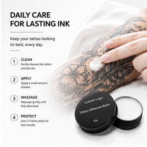 Durable Practical Tattoo Balm, Mini Bulk Dual Sizes & Various <b>Weights</b>, Personalized Logo Tattoo Care Balm - Product Image 1