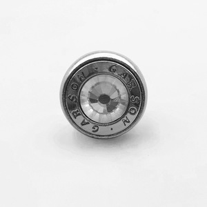 Pernos para Matrícula Garson Diamond de 205 mm, Aleación de Zinc, Color Plateado Brillante, para Todos los Modelos - Product Image 3