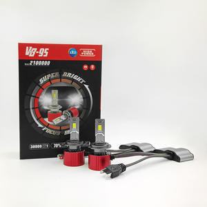 Fabbrica Liangjian <span class=keywords><strong>accessori</strong></span> auto <span class=keywords><strong>V8</strong></span> ad alta potenza H7 H11 9005 6500K 21000LM 200W auto lampadina led - Product Image 6