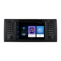 Lecteur DVD de voiture avec écran IPS 4 cœurs de 7 pouces, WIFI, GPS, Android 2 Din, autoradio pour BMW E53 1999-2006