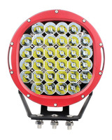 Super lumineux 9 pouces rond 96W étanche LED lumière de travail 12v24v conduite voiture lumière pour camion routier Auto éclairage extérieur