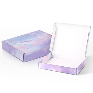Usine un arrêt conception libre boîte d'emballage cadeau personnalisation Kraft Malier boîtes en papier - Product Image 6