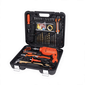 13 Mm Impact Drill <b>Tool</b> <b>Set</b> 88 Pc Cordless Electric Hand <b>Tools</b> For Home Maintenance Hard Case Storage - Product Image 2