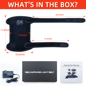 Thérapie par la lumière rouge pour les genoux et les coudes, lumière infrarouge et lumière rouge pour soulager profondément la douleur et la raideur - Product Image 3