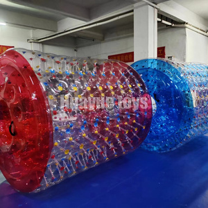 Fábrica colorida 2,2*2m o rodillo de agua inflable flotante personalizado para parque acuático y piscina - Product Image 1