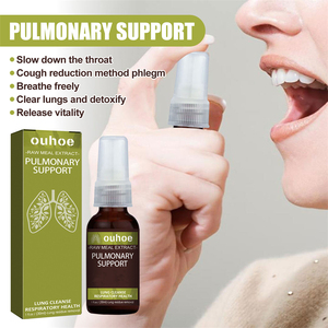 OUHOE Spray de Apoyo Pulmonar, Alivia la Tos y la Picazón en la Garganta, Limpiador Pulmonar, Spray Desintoxicante, Mejora la Salud del Corazón, Spray de Apoyo Pulmonar - Product Image 2