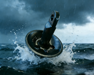 Petite <span class=keywords><strong>ancre</strong></span> de <span class=keywords><strong>bateau</strong></span> en fonte avec revêtement en PVC pour la navigation et l'usage maritime - Product Image 3