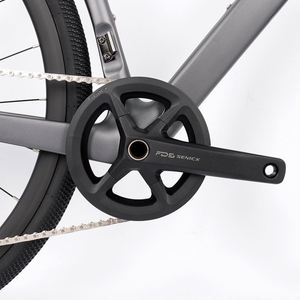 Vélo <span class=keywords><strong>de</strong></span> gravier en fibre <span class=keywords><strong>de</strong></span> carbone ultra-léger tout-terrain avec freins à disque, 700C, 12 vitesses, 11-42T, axe traversant hydraulique pour le bikepacking - Product Image 4