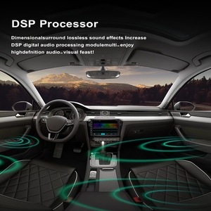 Autoradio Android 2 <span class=keywords><strong>Din</strong></span> 10 pouces, RAM 2 Go, ROM 64 Go, Bluetooth, FM, DSP, lecteur multimédia vidéo pour voiture, lecteur DVD de voiture, lecteur Android de voiture 9 pouces - Product Image 2