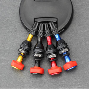 MUQZI personnalisé 40mm 60mm vélo Presta tige <span class=keywords><strong>VTT</strong></span> français buse d'air sous vide <span class=keywords><strong>Valve</strong></span> de <span class=keywords><strong>pneu</strong></span> sans chambre - Product Image 5