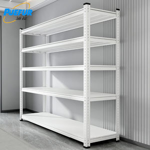 Étagère de supermarché en acier laminé à froid, 100kg, résistante à la rouille, idéale pour le stockage en entrepôt, le garage souterrain - Product Image 5