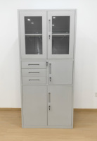 Archivador Metálico ZHENKE KD 2026, Diseño Moderno y Resistente, con Cerradura de Llave, Armario de Oficina de Acero con Tirador Largo