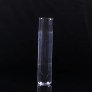 Large Diameter Clear Quartz Glass Tube