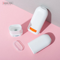 Contenant de stick déodorant en PP écologique, couleur personnalisée, 15G, OEM/ODM, vente en gros, ouverture facile, impression sérigraphique sur surface