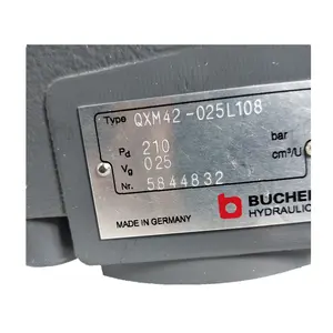 Commercio garanzia della Bucher QXM pompa idraulica di Interno pompa ad ingranaggi QXM83-250L130 QXM83-200N130 QXM82-250N164 QXM82-200N09