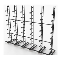Système de support de mur d'écran LED en alliage d'aluminium TUV avec garantie de 2 ans, support au sol pour écran LED, système de treillis pour écran LED