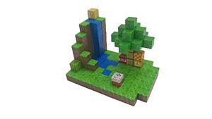 192pcs 1075g Square Cube Village Toy Building Block <strong>Sets</strong> - Product Image 3