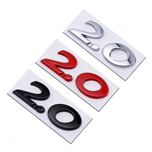 Emblema Universal 2.0 para Automóvil, para <span class=keywords><strong>Peugeot</strong></span> 307 CC/SW, 407, 508, Accesorio para Auto - Product Image 3
