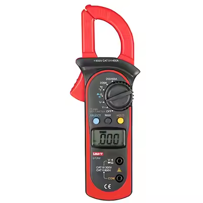 UNI-T UT202 Digital Multimeter 400A-600A Clamp Meter with Auto Range Temperature Resistance Meters