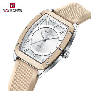 Reloj NAVIFORCE 5049 para Mujer, Reloj de Cuarzo de Moda para Dama, Correa de Silicona, Regalo, Reloj de Pulsera Femenino - Product Image 1
