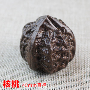 งานแกะสลักวอลนัท เส้นผ่านศูนย์กลาง 45 มม. สไตล์จีน ของตกแต่งบ้าน ของขวัญ - Product Image 1
